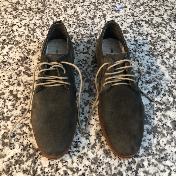 Modern Fiction Realist Plain Toe Suede Derby Shoe - Picture 12 of 12